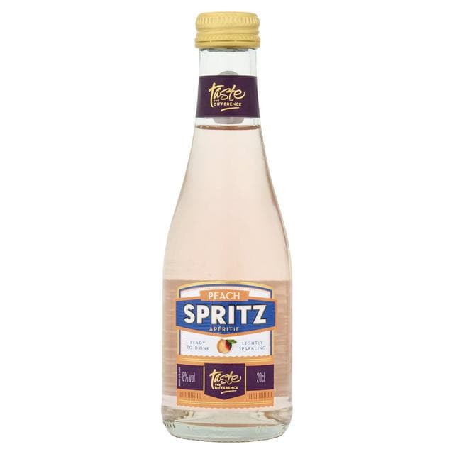 Sainsbury's 20cl Peach Spritz, Taste the Difference - gallery image 1