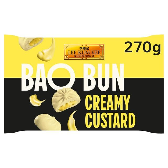 Lee Kum Kee 6 x Bao Bun Creamy Custard 270g - gallery image 1