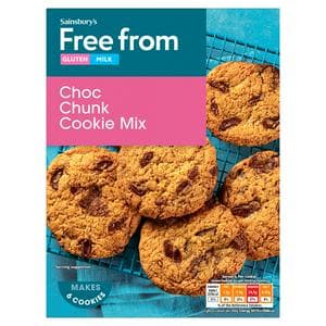Sainsbury's Free From 310g Chocolate Chunk Cookie Baking Mix