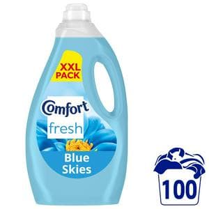 Comfort 100 Washes Fresh Blue Skies Fabric Conditioner 3L