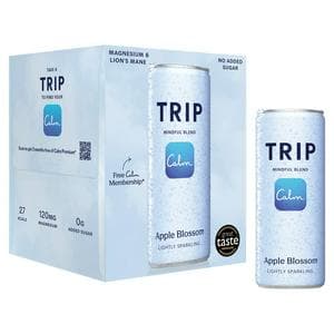 TRIP 4 x 250ml Apple Blossom Sparkling Drink