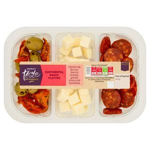 Sainsbury's 135g Continental Snacking Platter, Taste the Difference