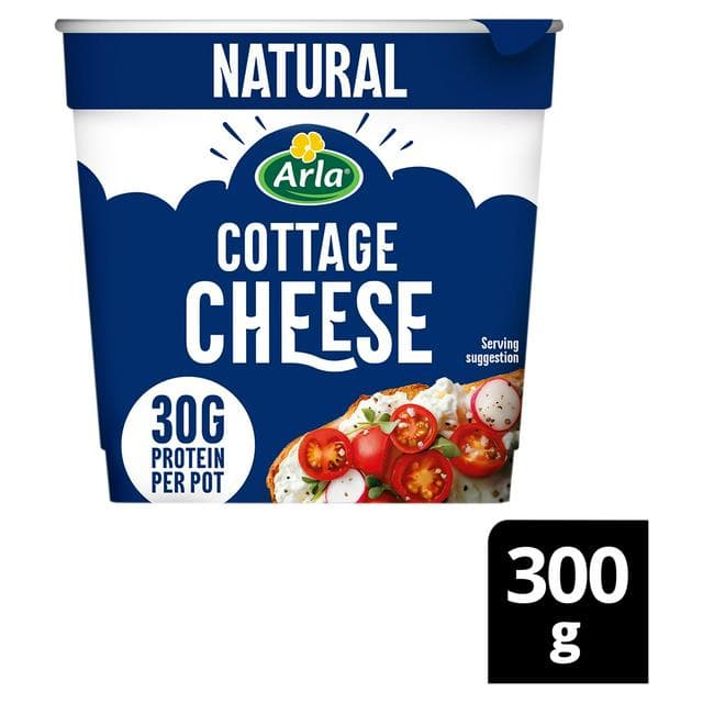 Arla 300g Natural Cottage Cheese - gallery image 1