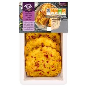 Sainsbury's 100g Coconut Chicken Curry Pastries, Taste the Difference