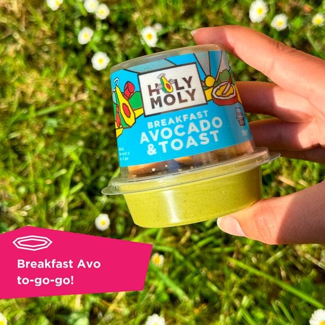 Holy Moly 75g Breakfast Avocado Dip & Toast - gallery image 2