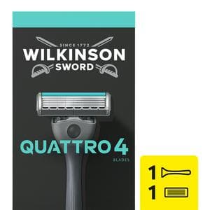 Wilkinson Sword Quattro Mens Razor Pack