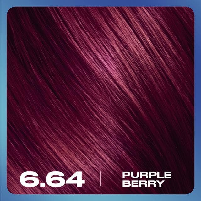 Clairol Nice'N Easy Bold 6.64 Purple Berry Permanent Hair Dye - gallery image 6