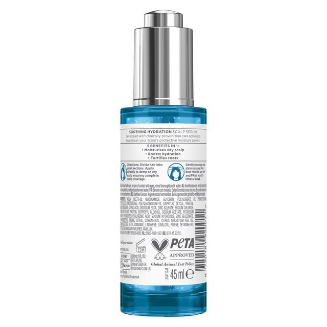 Dove 45ml Scalp + Hair Therapy Soothing Hydration 3 in 1 Scalp Serum - gallery image 6