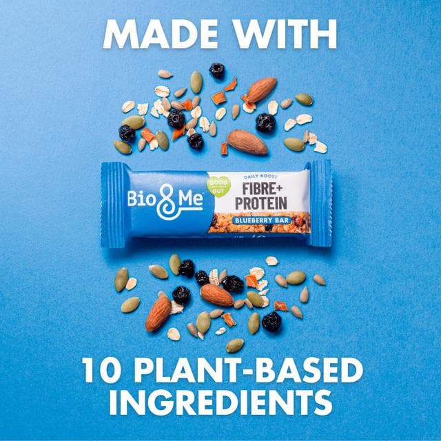 Bio&Me Daily Boost 3 x 40g Fibre + Protein Blueberry Flapjacks Bars - gallery image 5