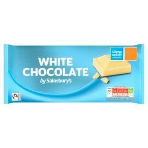 Sainsbury's White Chocolate 180g