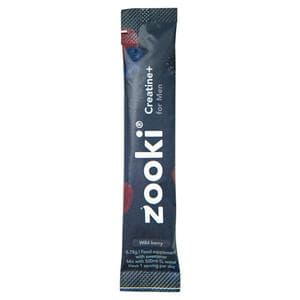 Zooki Creatine+ 6.78g for Men Wild Berry Powder Sachet