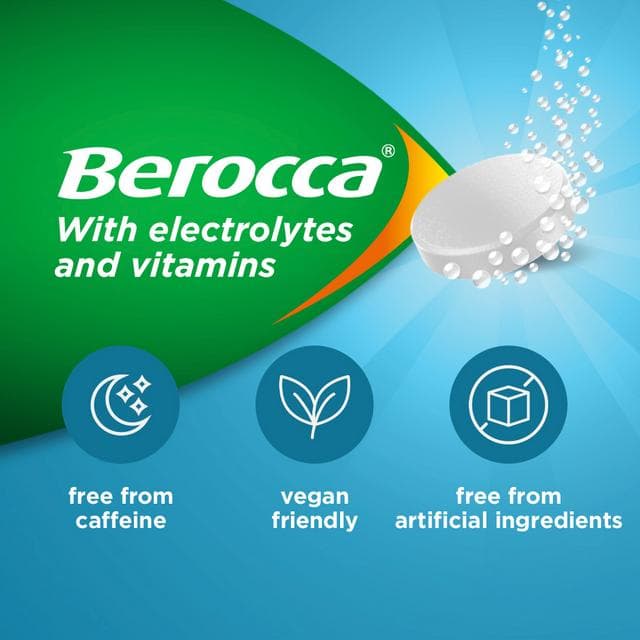 Berocca 20 x Hydrate Natural Grapefruit Flavour Effervescent Tablets - gallery image 5