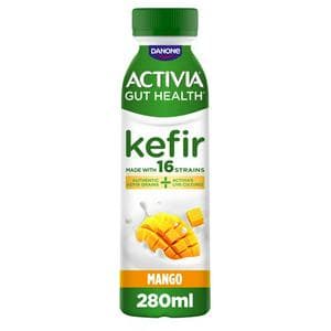 Activia 280g Kefir Mango Gut Health Fruit Yoghurt Drink