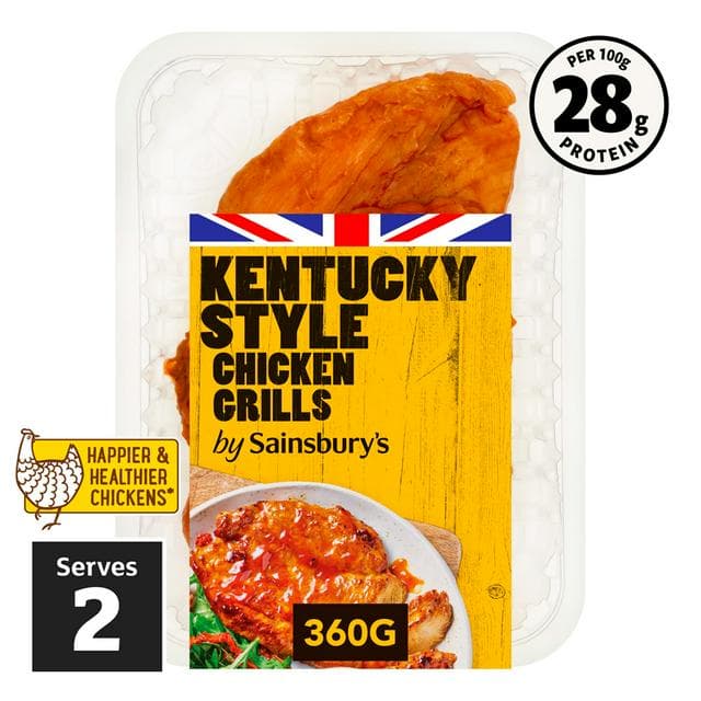 Sainsbury's 360g Kentucky Style Chicken Grills - gallery image 1