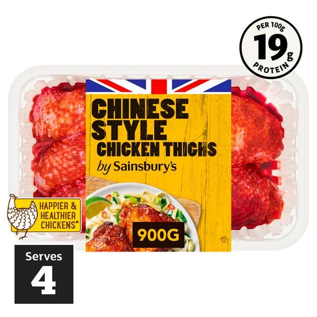 Sainsbury's 900g Chinese Style Chicken Thighs - gallery image 1