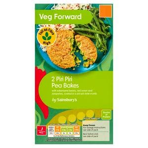 Sainsbury's 2 x Piri Piri Pea Bakes 250g