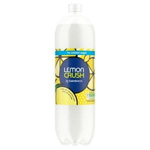 Sainsbury's 2L Lemon Crush Bottle