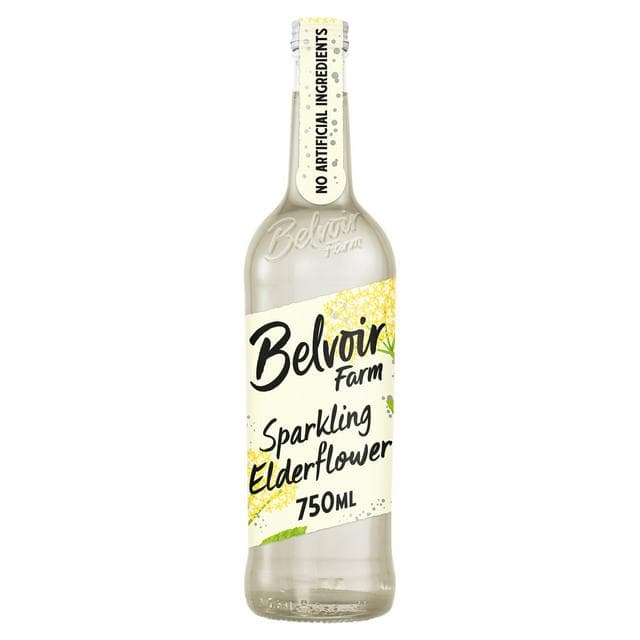 Belvoir Farm 750ml Elderflower Sparkling Soft Drink - gallery image 1