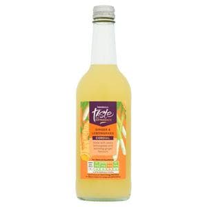 Sainsbury's 500ml Ginger & Lemongrass Cordial, Taste the Difference