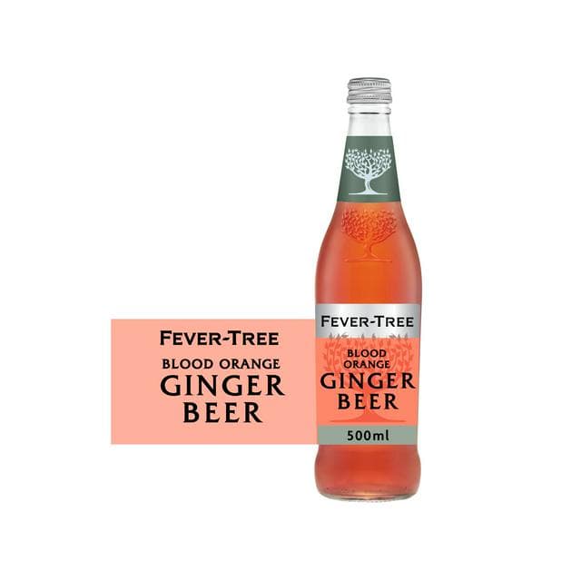 Fever-Tree 500ml Sparkling Blood Orange Ginger Beer - gallery image 1