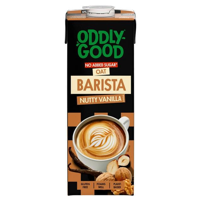 Oddlygood 1L Nutty Vanilla Flavour Oat Barista - gallery image 1