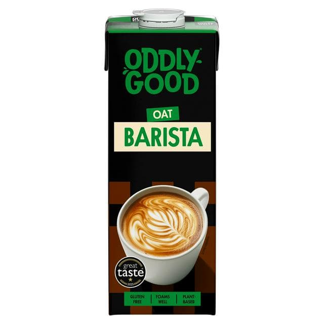 Oddlygood 1L Gluten Free Plant Based Barista Oat Drink - gallery image 1