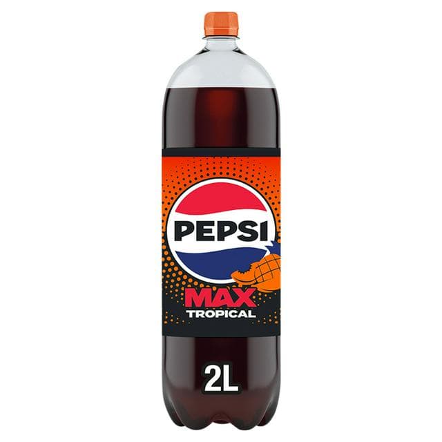 Pepsi 2L Max Tropical Bottle - gallery image 1