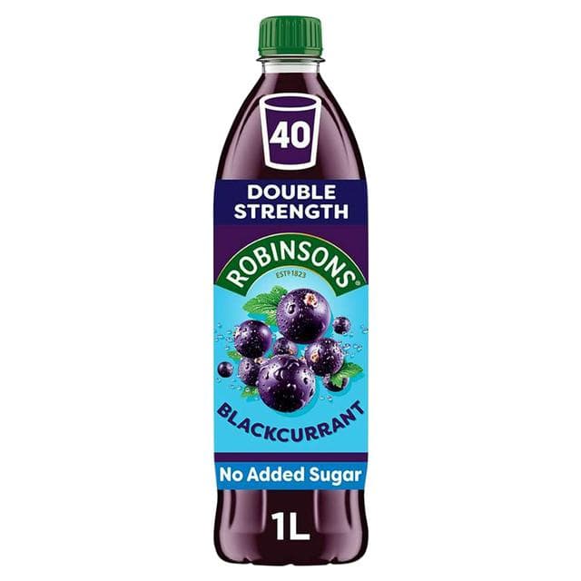 Robinsons 1L Blackcurrant Double Strength Squash - gallery image 1