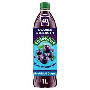 Robinsons 1L Blackcurrant Double Strength Squash
