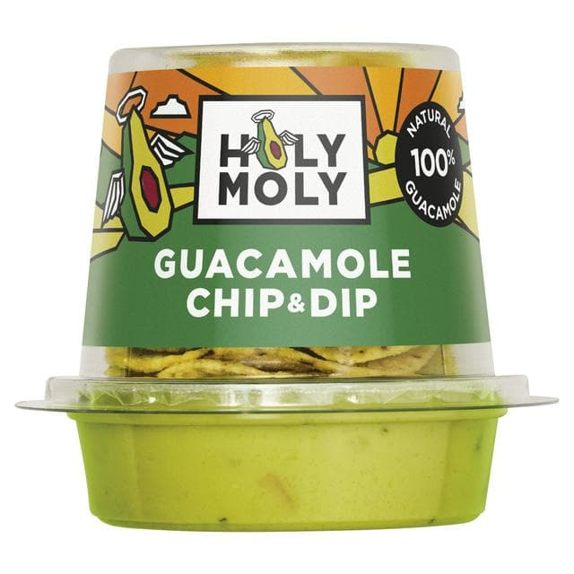 Holy Moly 76g Guacamole Chip & Dip - gallery image 1