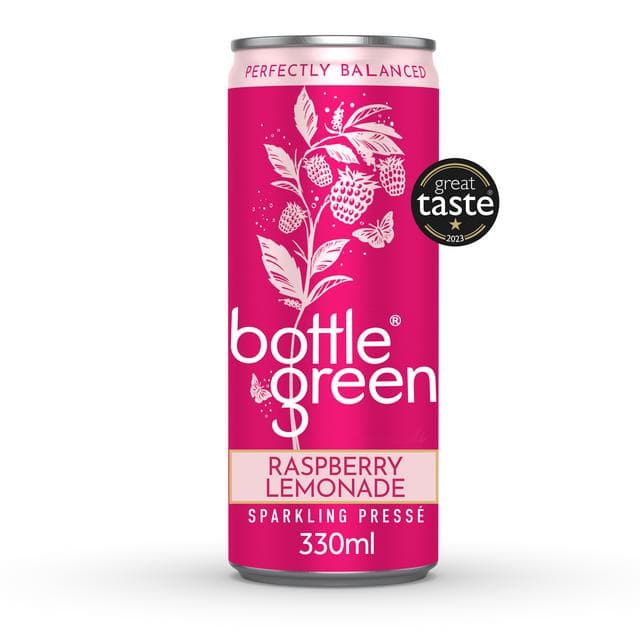 Bottlegreen 4 x 250ml Raspberry Lemonade Sparkling Presse - gallery image 2