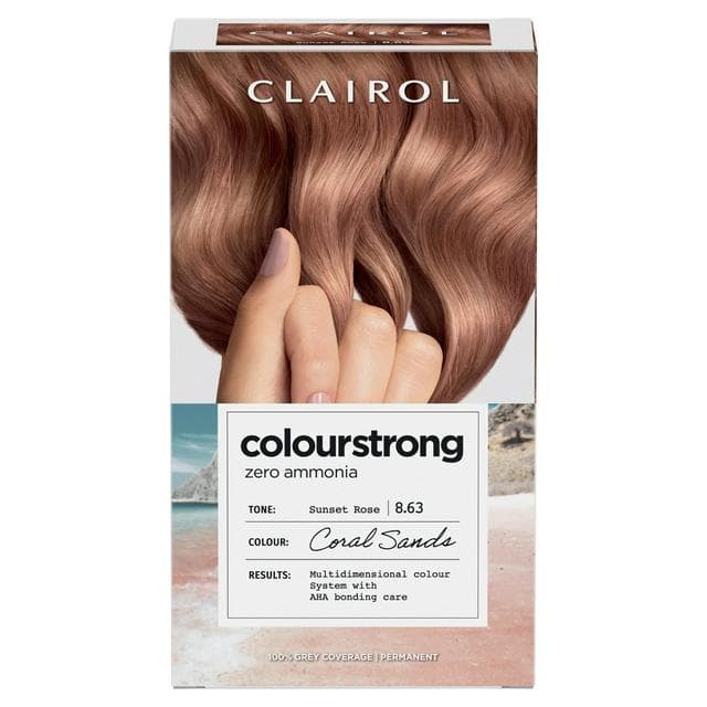 Clairol Colour Strong 8.63 Sunset Rose Permanent Hair Dye - gallery image 1