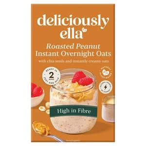 Deliciously Ella 360g Roasted Peanut Instant Overnight Oats
