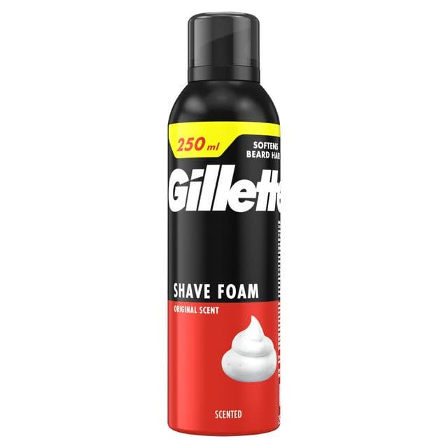 Gillette Series 250ml Soothing with Aloe Vera Shave Foam - gallery image 1