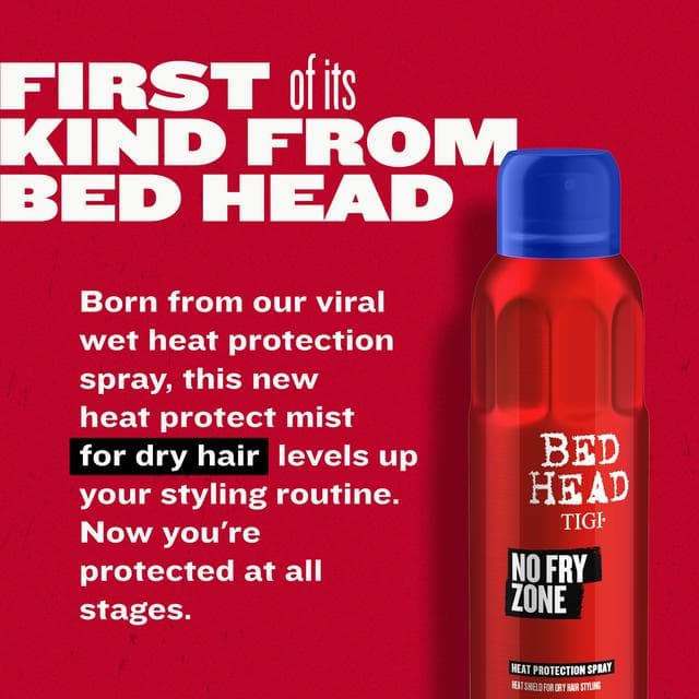 Bed Head by TIGI No Fry Zone 200ml Heat Protection Spray - gallery image 3