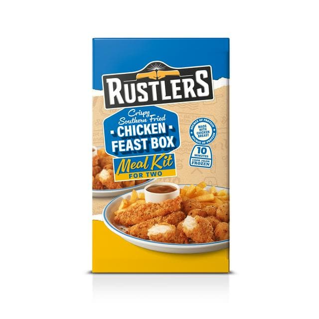 Rustlers 590g Crispy Southern Fried Chicken Feast Box - gallery image 1