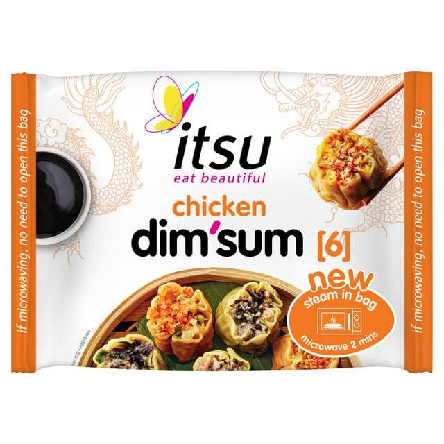 itsu 6 x Chicken Dim Sum 168g - gallery image 1