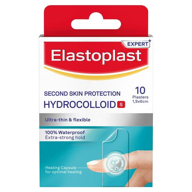 Elastoplast 10 x Second Skin Protection Hydrocolloid Finger Strip Plasters - gallery image 1