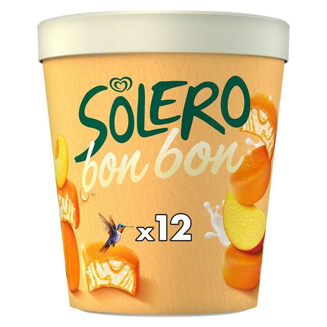 Solero 12 x 16ml Bonbon Exotic Ice Cream Frozen Snack - gallery image 1