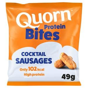 Quorn 49g Protein Bites Cocktail Sausages