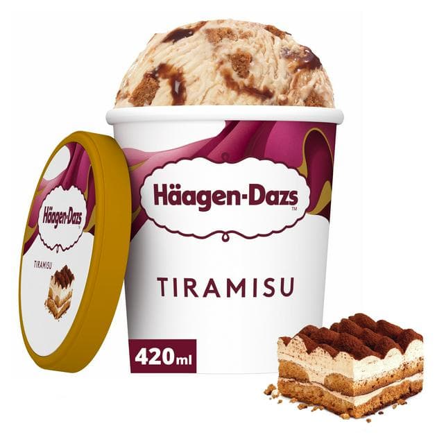 Haagen-Dazs 346g Tiramisu Ice Cream - gallery image 1
