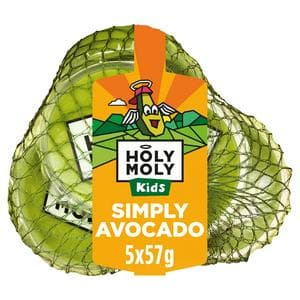 Holy Moly 5 x 57g Kid's Simply Avocado