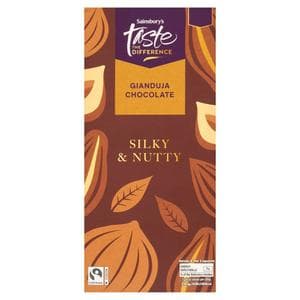 Sainsbury's 100g Gianduja Chocolate Bar, Taste the Difference