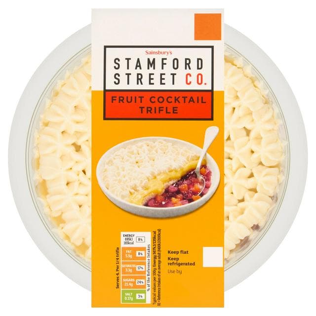 Stamford Street Co. 490g Fruit Cocktail Trifle - gallery image 1