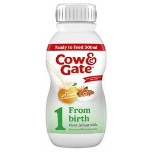 Cow & Gate 500ml First Infant Milk from Birth Ready to Use