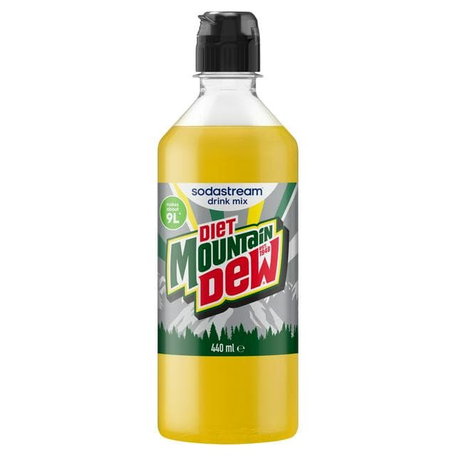 Sodastream 440ml Diet Mountain Dew Sparkling Drink Mix - gallery image 1