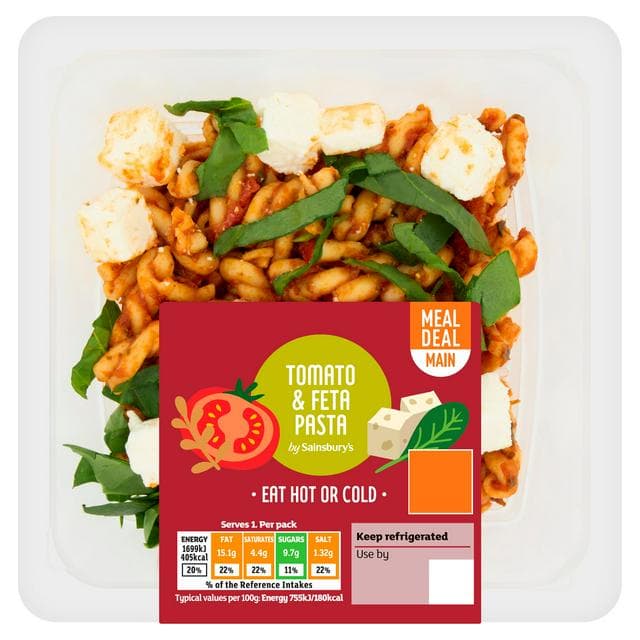 Sainsbury's 225g Feta, Tomato & Basil Pasta - gallery image 1