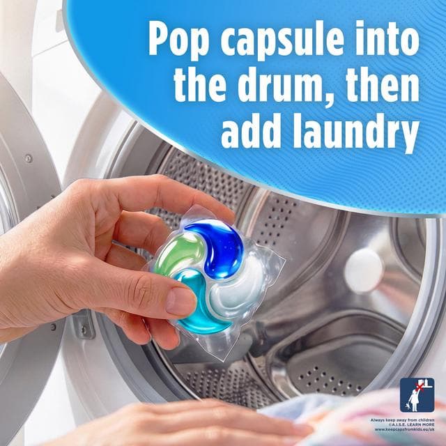 Persil 48 Washes 4 in 1 Fast Dissolving Non Bio Laundry Capsules - gallery image 6