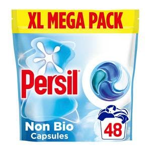 Persil 48 Washes 4 in 1 Fast Dissolving Non Bio Laundry Capsules