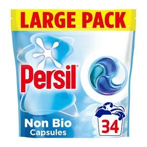 Persil 34 Washes 4 in 1 Fast Dissolving Non Bio Laundry Capsules